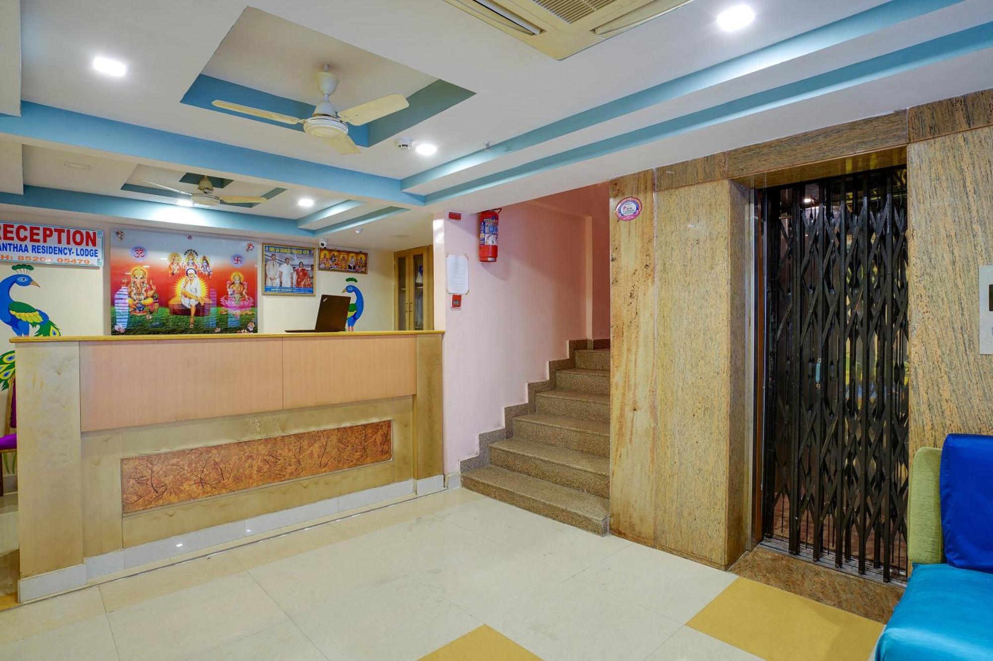 Hotel O Shanta Residency Lodge Sururnagar Buitenkant foto