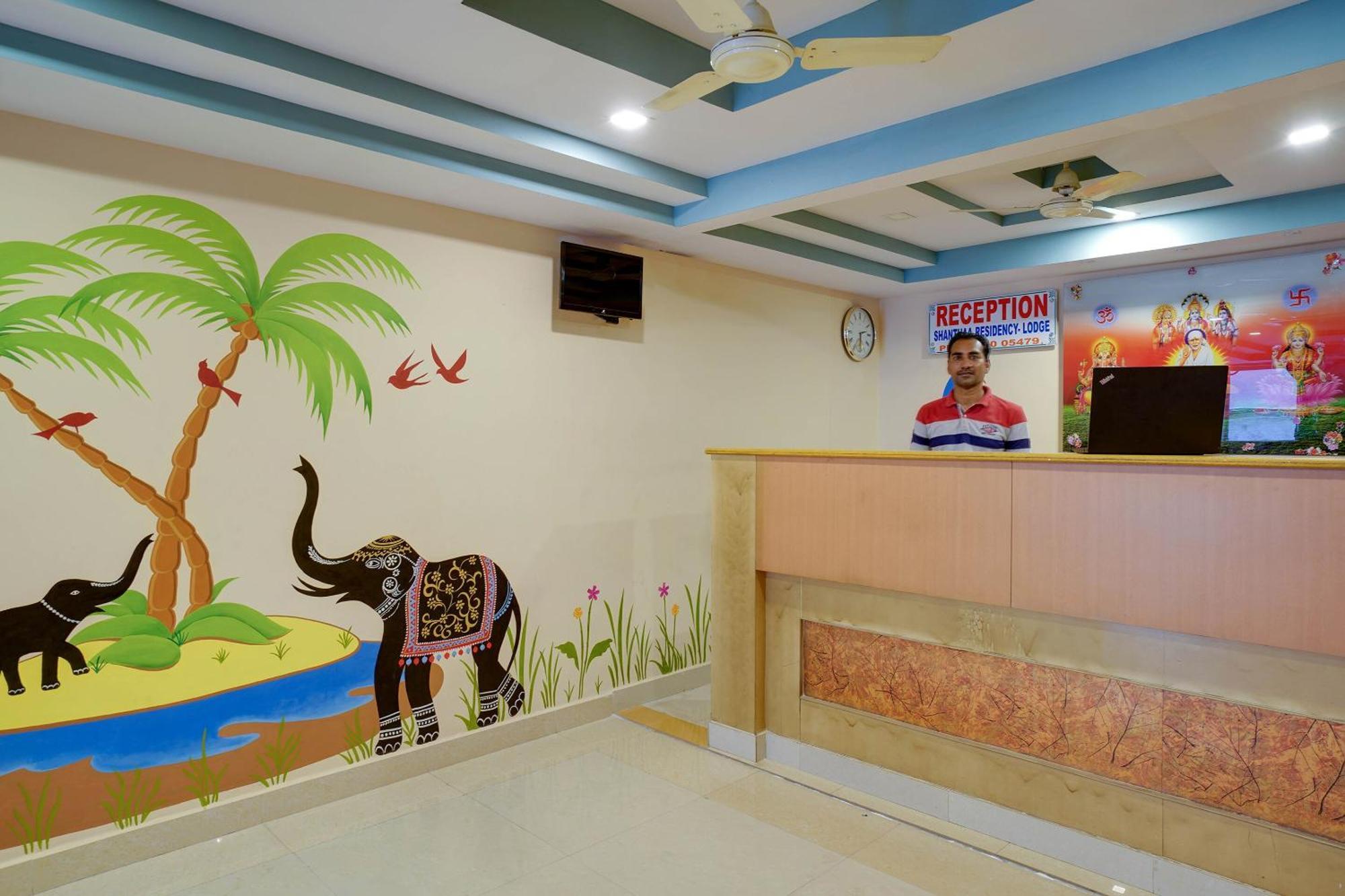 Hotel O Shanta Residency Lodge Sururnagar Buitenkant foto